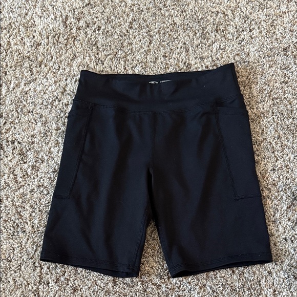Athletic Works Kids pocket Black Shorts - Picture 1 of 3